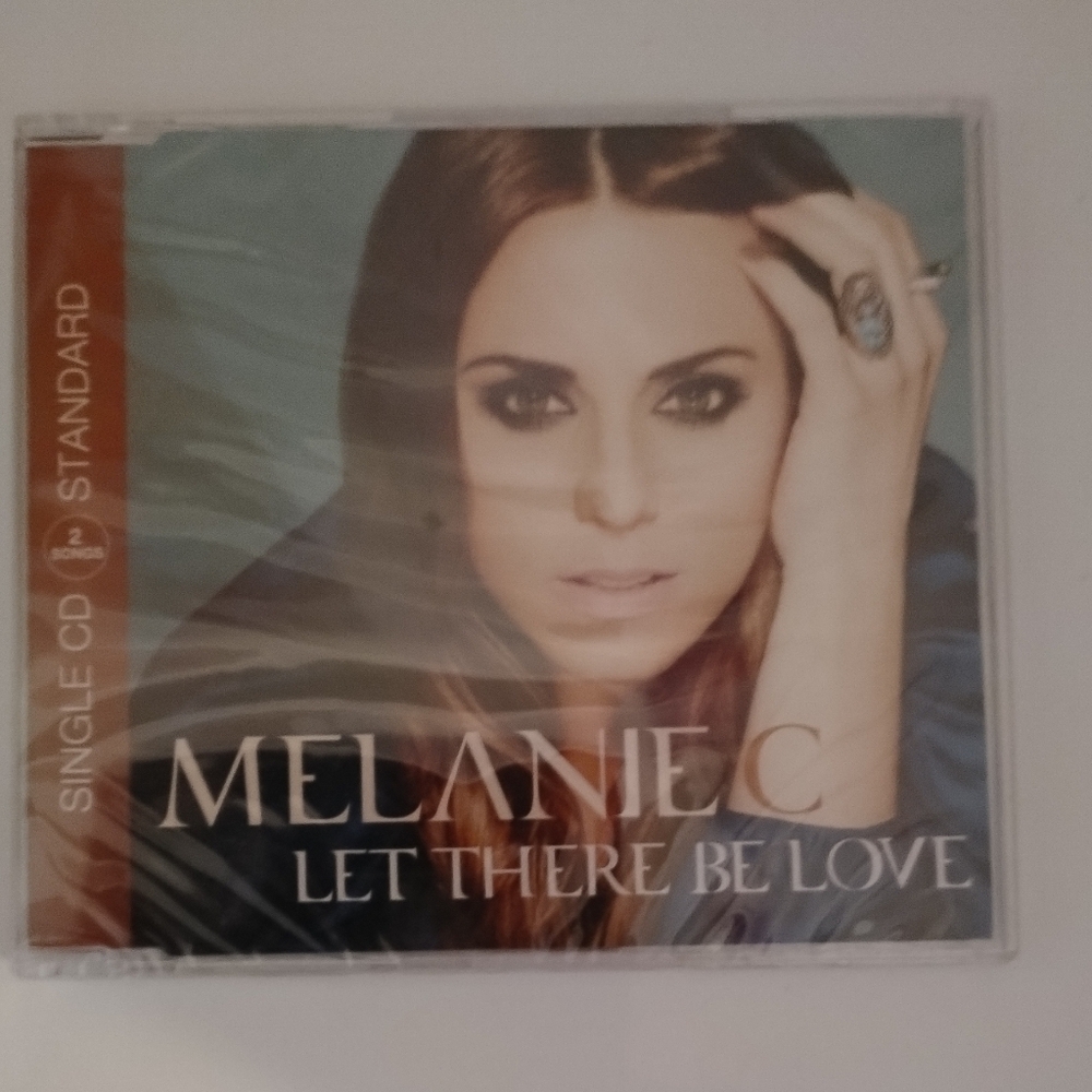 Melanie C Let There Be Love CD - Orange and Gray